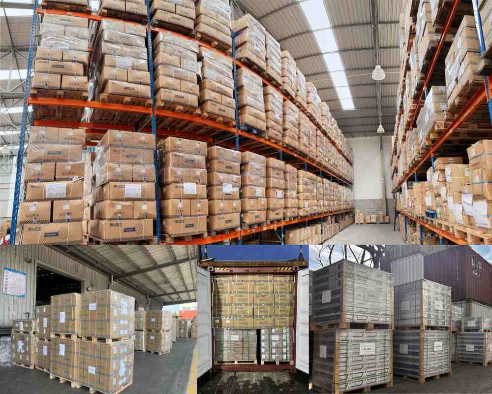 Warehouse storage and container loading