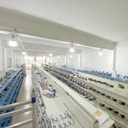 large inventory auto parts supplier warehouse