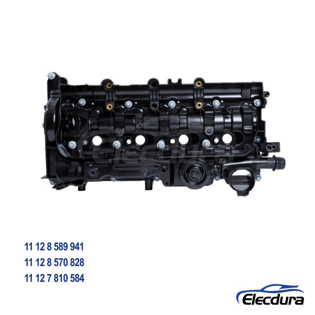 BMW Engine Valve Cover 11128589941 OEM Replacement 1112570828 for 1 / 3 / 5 Series F20, F30, F10, X1, X3 