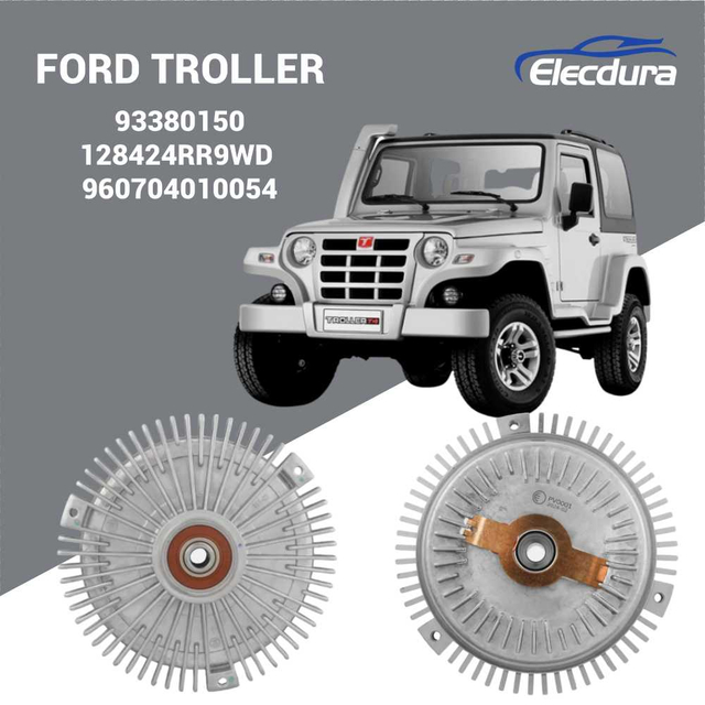 Bulk order 128424RR9WD fan clutch for GM and Nissan distributors featuring high-grade aluminum housing.