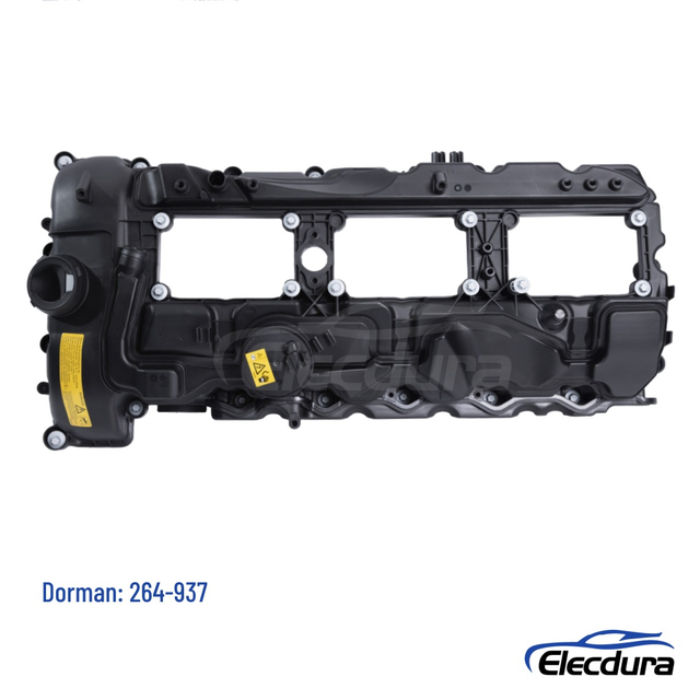 Substitui&ccedil;&atilde;o do kit de tampa de v&aacute;lvula de reposi&ccedil;&atilde;o para Dorman 264-937 e OE 11127570292 para motores turbo BMW N55 3.0L inclui junta e parafusos de montagem