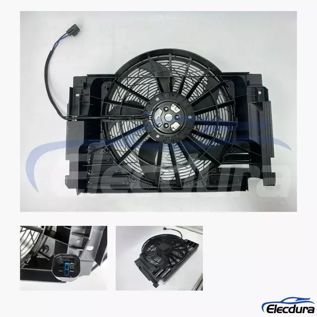 64506908124 BMW Brushless Radiator Cooling Fan Assembly aftermarket wholesale replacement