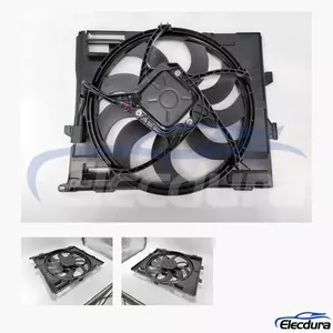 17428625439 BMW Brushless Radiator Cooling Fan Assembly aftermarket wholesale replacement