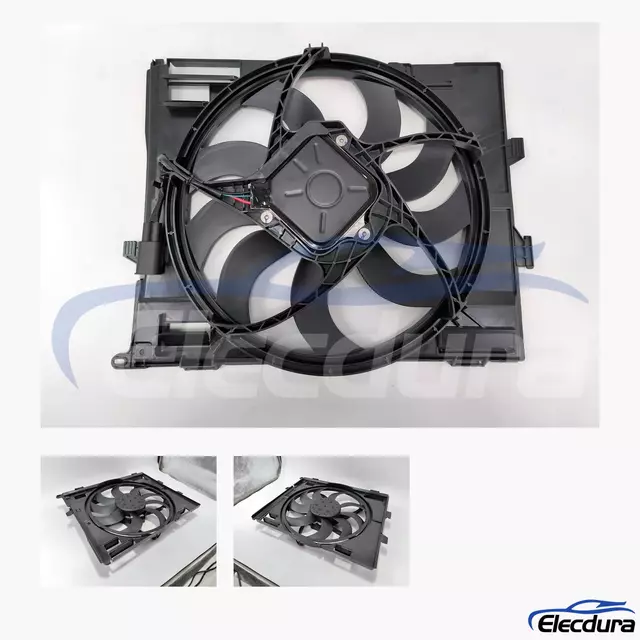 17428625439 BMW Brushless Radiator Cooling Fan Assembly aftermarket wholesale replacement