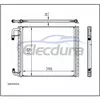 Universal A/C Condenser 390 &times; 352 &times; 16 mm