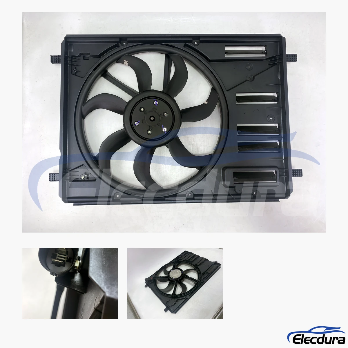 Ford Fiesta Brushless Radiator Cooling Fan Assembly JX618C607DA