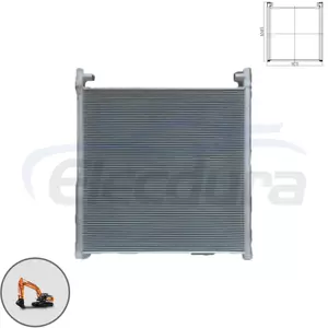 4463075 Hitachi ZX360-6 hydraulic oil cooler wholesale aftermarket replacement for excavator parts distributors