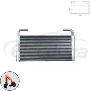 4650353 Hitachi ZX200-3 hydraulic oil cooler wholesale aftermarket replacement for excavator parts distributors