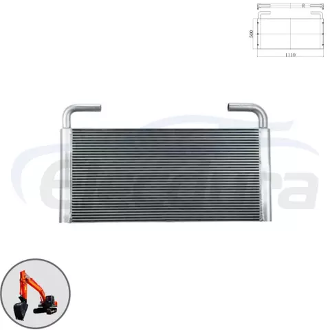 4650353 Hitachi ZX200-3 hydraulic oil cooler wholesale aftermarket replacement for excavator parts distributors