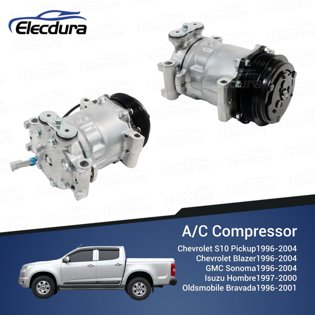 1136557 H6 AC compressor wholesale for Chevrolet S10 and Blazer fleet maintenance.