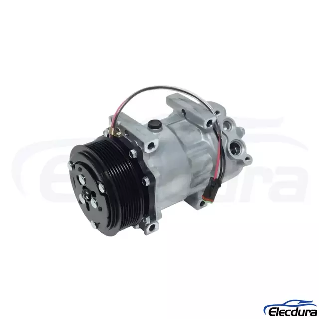 Sanden 8067 Scania A/C compressor aftermarket replacement for wholesale truck parts supply
