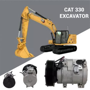 DCP99800 Caterpillar AC Compressor aftermarket replacement for wholesale parts supply