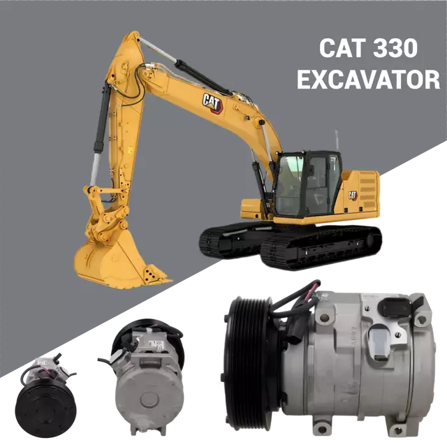 DCP99800 Caterpillar AC Compressor aftermarket replacement for wholesale parts supply