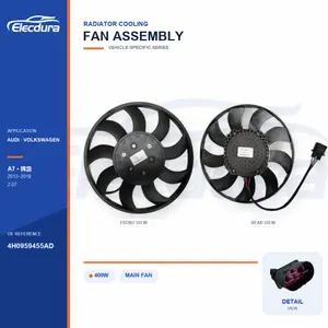 Radiator Cooling Fan for Audi A7 / Phideon 400W 4H0959455AD Bulk Supply