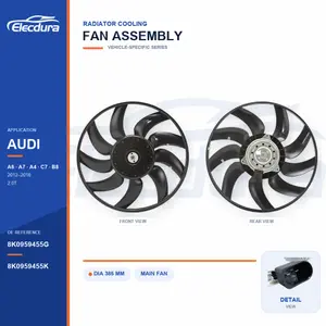 Radiator Cooling Fan for Audi A6-A7 C7 / A4-A5 8K0959455G Bulk Supply