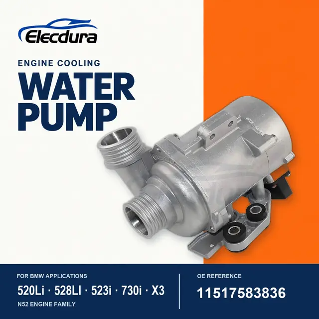 Engine Water Pump 11517583836 for BMW Bulk Supply