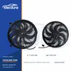 Universel Ventilateur de refroidissement de radiateur Lame incurv&eacute;e de 16 pouces d'&eacute;paisseur 160W en gros