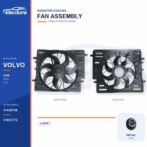 Radiator Cooling Fan Assembly for Volvo XC90 920W 31439756 Bulk Supply