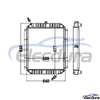 099-3559 Caterpillar E200B Radiator Core