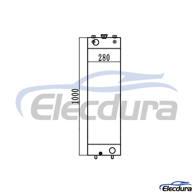 21K-03-71114 KOMATSU PC160-7 Radiator