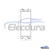 21M-03-21110 Komatsu PC650-8/PC600-8 Water Tank Radiator Core
