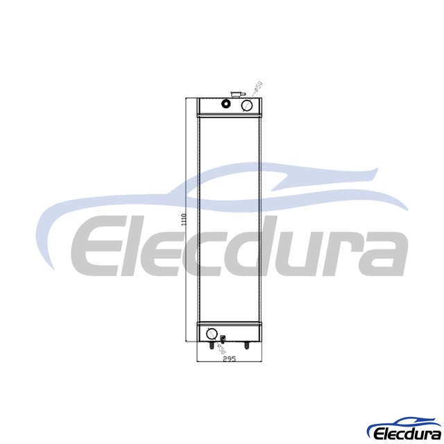 LQ05P00041S001 Kobelco SK260-8 Radiator