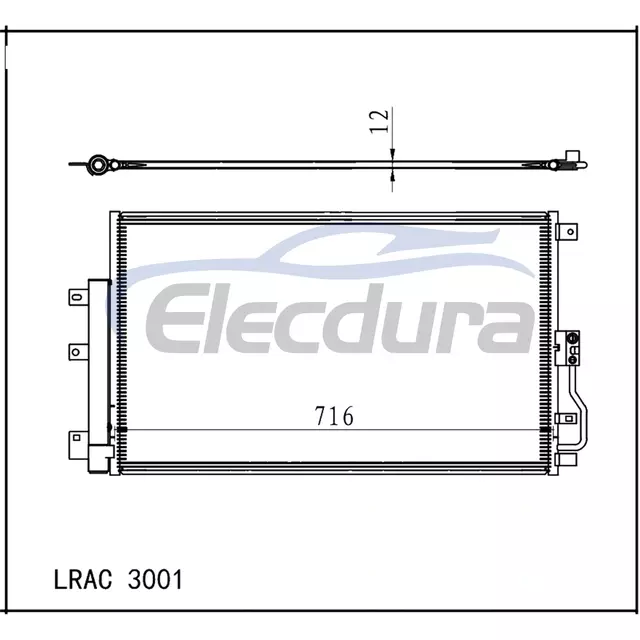 8105100XGW01A Haval Jolion 2021+ A/C Condenser