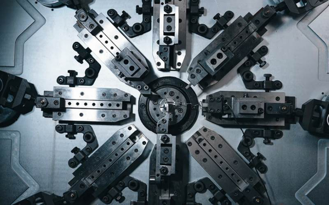automated multi-process production system for resistor components