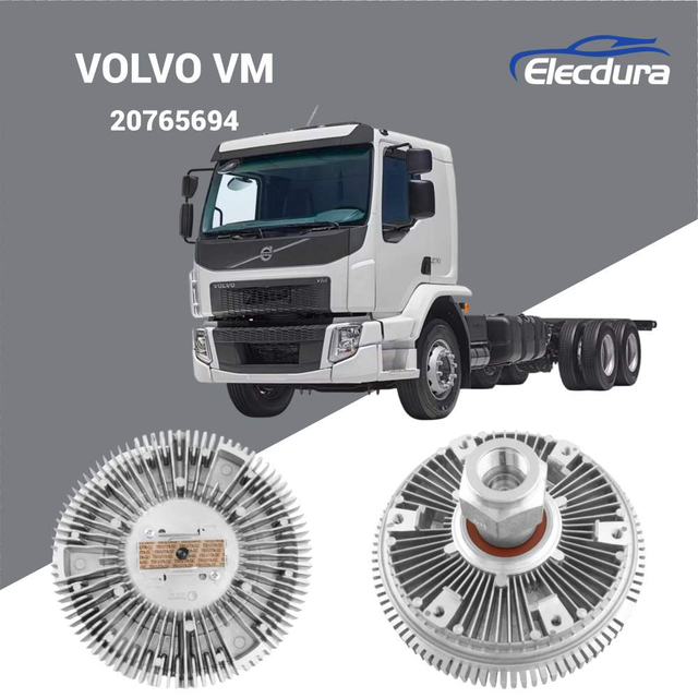Volvo VM 240 VM 260 mechanical fan clutch 20765694 clockwise rotation, for wholesaler and importer.