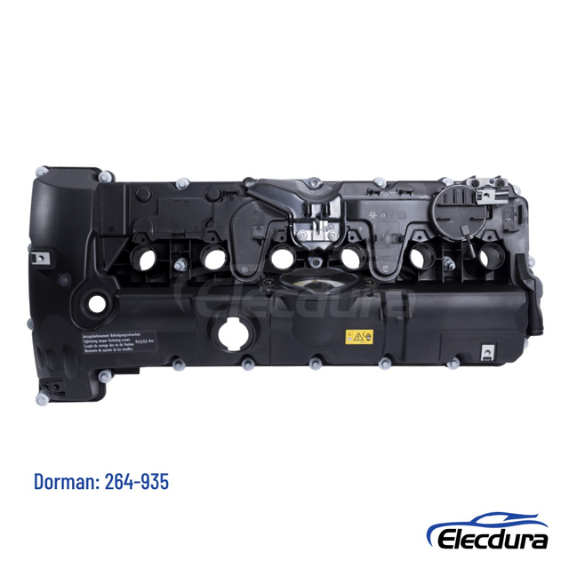 Substitui&ccedil;&atilde;o do kit de tampa de v&aacute;lvula de reposi&ccedil;&atilde;o para Dorman 264-935 e OE 11127552281 para motores BMW N51 N52 inclui juntas e parafusos de montagem