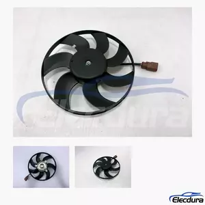 1K0959455CR Audi Radiator Cooling Fan Assembly aftermarket wholesale replacement