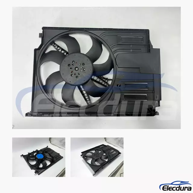 17427617610 BMW Brushless Radiator Cooling Fan Assembly aftermarket wholesale replacement