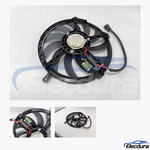 17427535100 BMW Radiator Cooling Fan Assembly aftermarket wholesale replacement