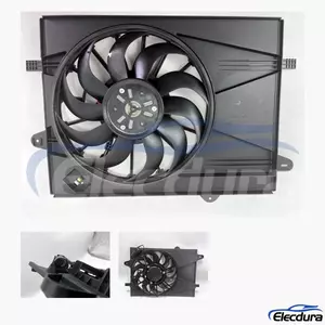 52083729 Brushless Radiator Cooling Fan Assembly for Chevrolet Spin aftermarket wholesale supply