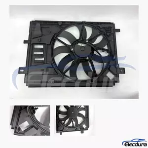 9438410080 Radiator Cooling Fan Assembly for Peugeot 308 / 408 / 508L / 3008 / 4008 / 5008 aftermarket wholesale supply
