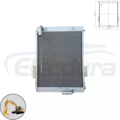 Caterpillar 320B 320BL hydraulic oil cooler 1415721 wholesale aftermarket replacement