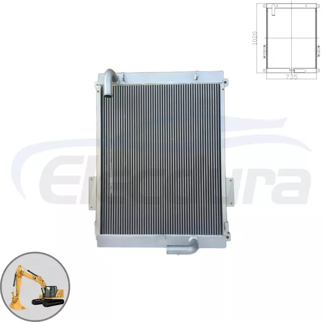 Caterpillar 320B 320BL hydraulic oil cooler 1415721 wholesale aftermarket replacement