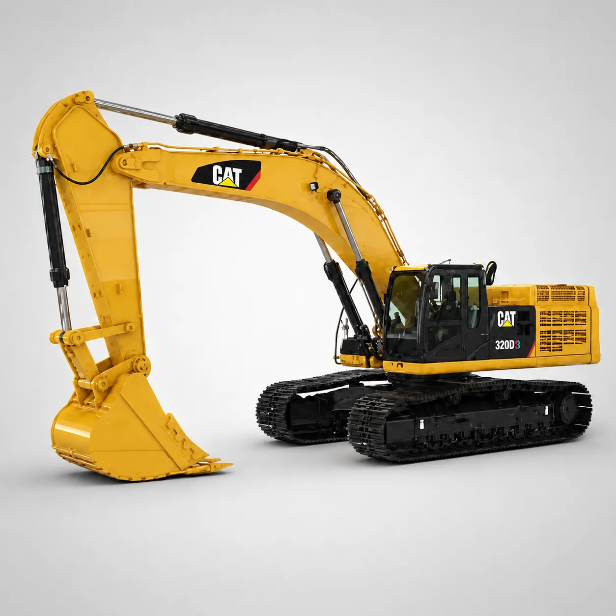 Caterpillar excavator hydraulic oil cooler applications for aftermarket replacement