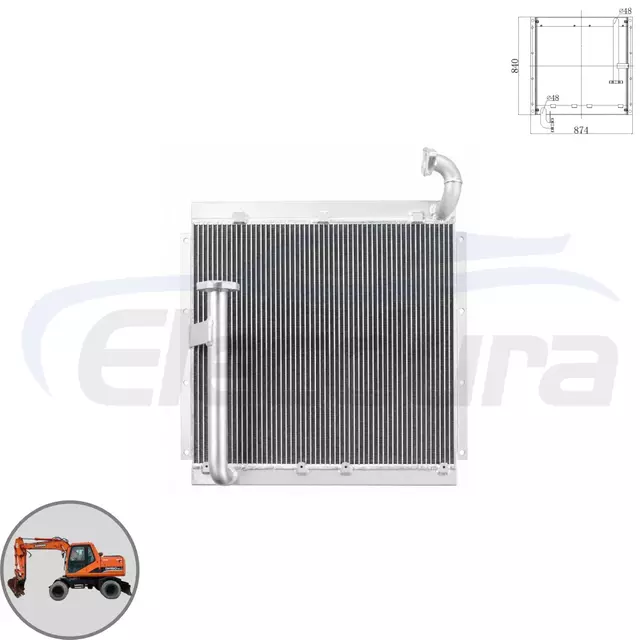 Doosan DH150LC-7 hidraulika olajhűtő 13C22000 nagykereskedelmi sz&aacute;ll&iacute;t&oacute;