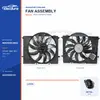 Radiator Cooling Fan Assembly for Mercedes-Benz W220 / W215 600W A2205000193 Bulk Supply