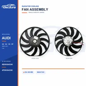 Radiator Cooling Fan for Audi A6 C6 / A4 8E0959455K Bulk Supply
