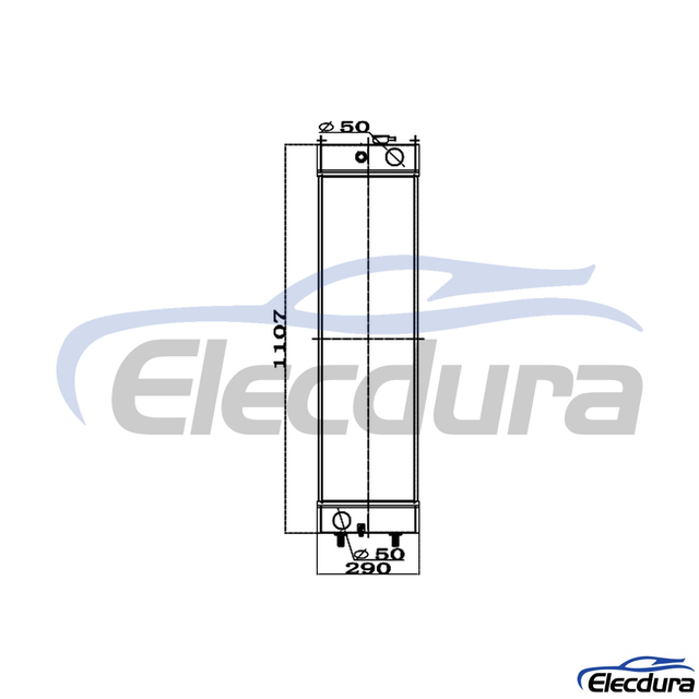 LQ05P00041S010 KOBELCO SK250–8 Radiator
