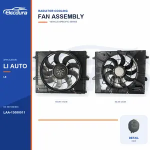 Radiator Cooling Fan Assembly for Li Auto L6 LAA-13080011 Bulk Supply