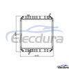 203-03-56120 KOMATSU PC100-5/120-5 Radiator