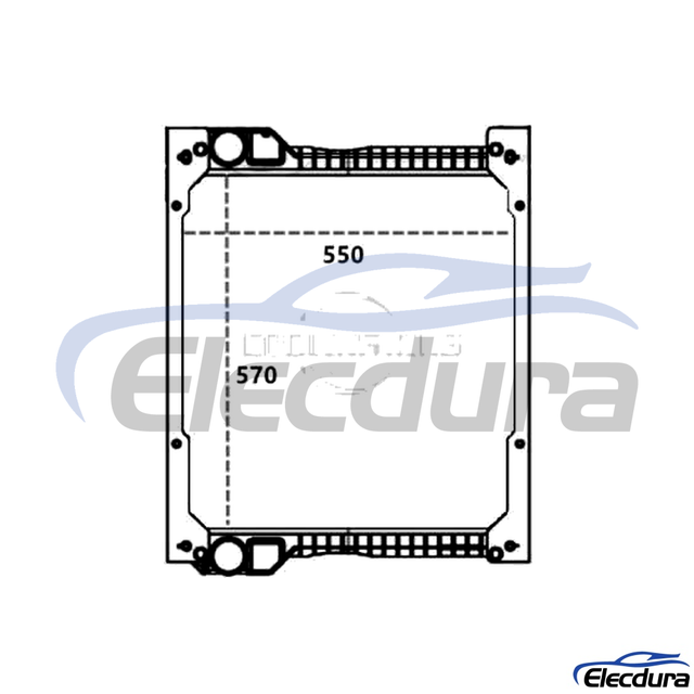 11886549 Volvo BL61 Plus motorkoeling Radiateur