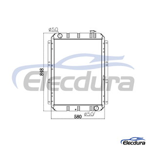 LP05P00003F1 KOBELCO SK120-5/120-3 Radiator