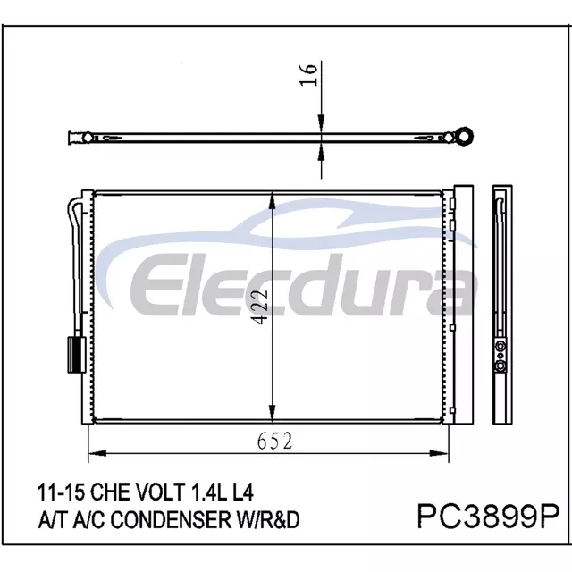 80A816411 Audi Q5 2018-2021 A/C Condenser