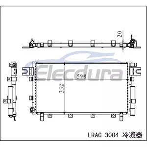 8105100XK80XC Great Wall Hover H5 2011+ A/C Condenser Assembly