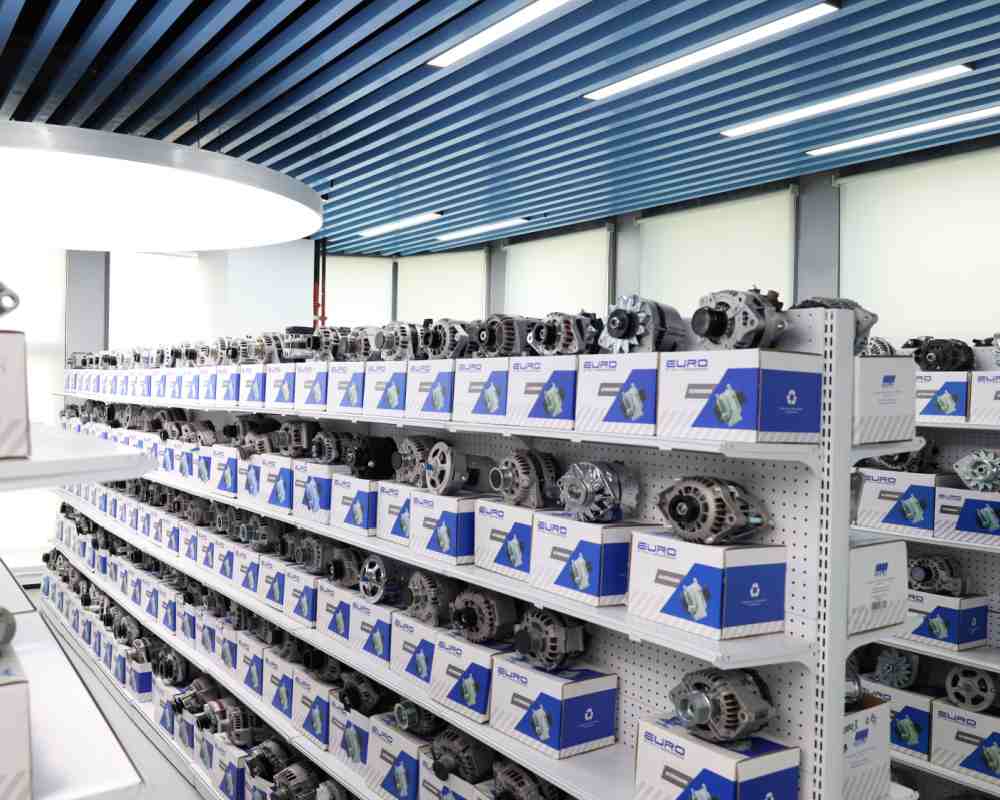 Largest auto parts showroom in China