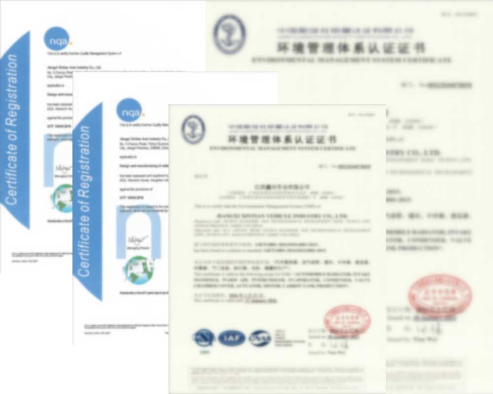 Engine Valve Cover ISO Quality Certificates